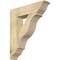 Ekena Millwork Funston Traditional Rough Sawn Bracket, Douglas Fir, 6"W x 28"D x 32"H BKT06X28X32FST01RDF - alternate 1